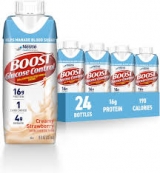 Boost Glucose Control Creamy Strawberry Supplement, Shelf Stable, 8oz, 24/CT